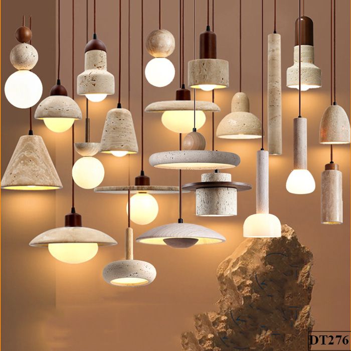 30 Mẫu Đèn thả chao xi măng Tacexi DT276