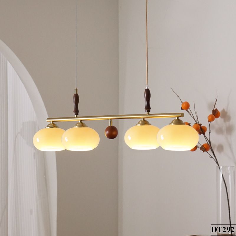 Đèn thả bàn ăn chao thuỷ tinh Habara DT292