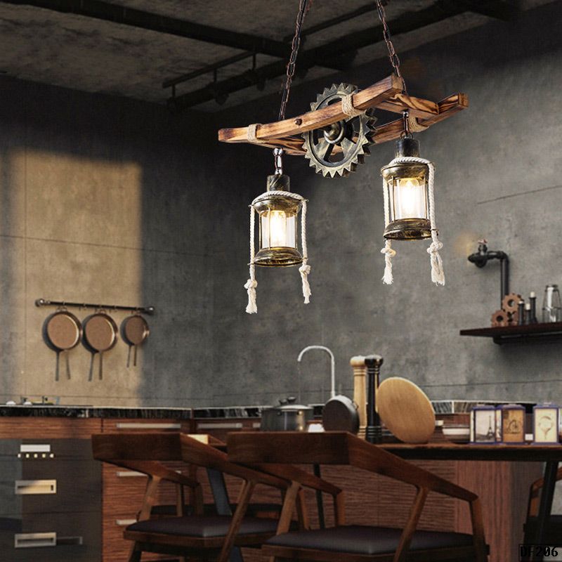 Đèn thả cố điển trang trí quán cafe Xetuma DF206