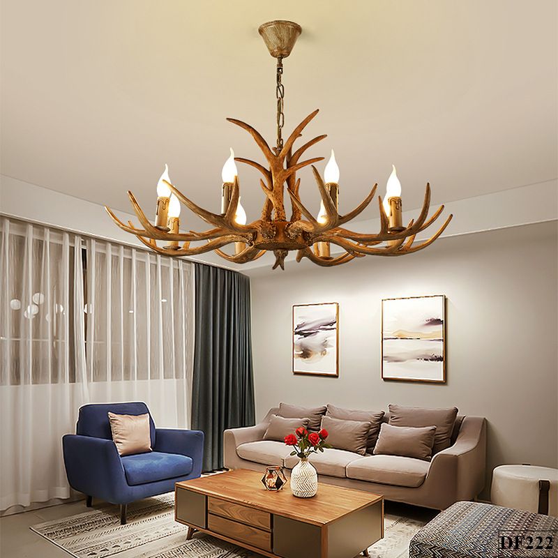 Đèn thả sừng hưu Huzua DF222
