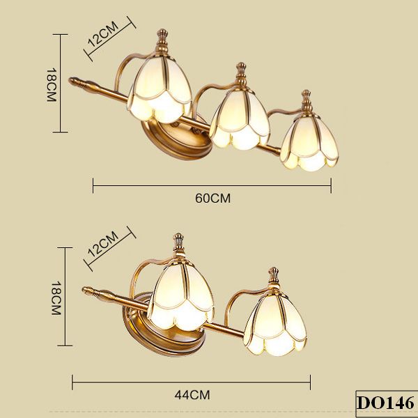 Đèn treo tường bằng đồng Wawer DO146