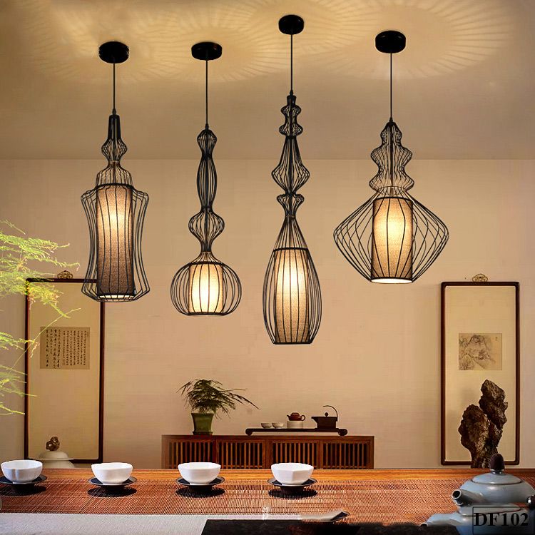 Đèn lồng thả bằng sắt Tunky DF102