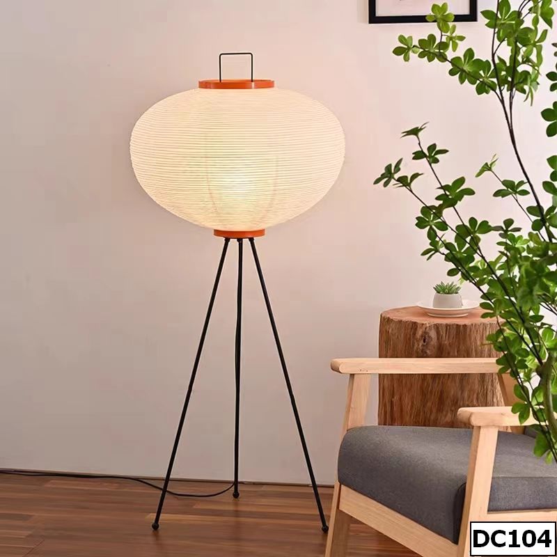 Đèn cây đứng chao vải Wonma DC104 | Cao 120cm