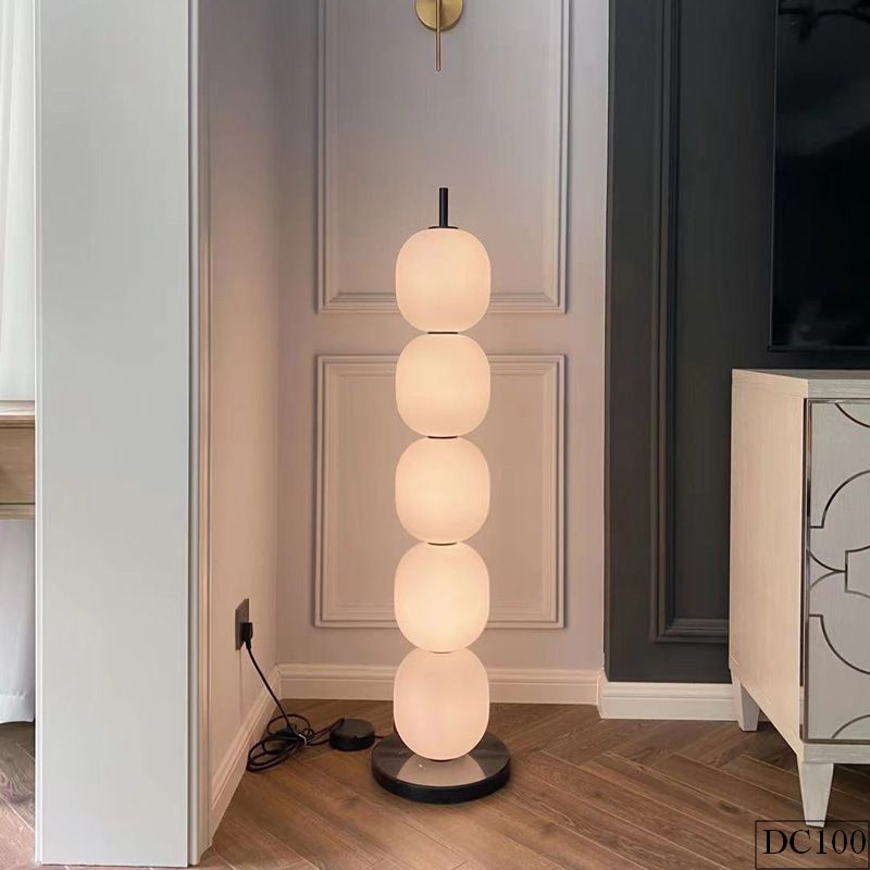 Đèn cây đứng hồ lô Gourd DC100 | 5 đoạn, Cao 120cm