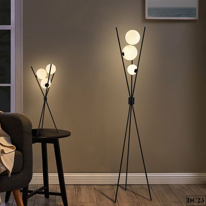 Đèn cây đứng trang trí phòng khách Pindo DC23 | Cao 165cm 3 Đèn cây đứng trang trí phòng khách Pindo DC23 | Cao 165cm - Ảnh 3