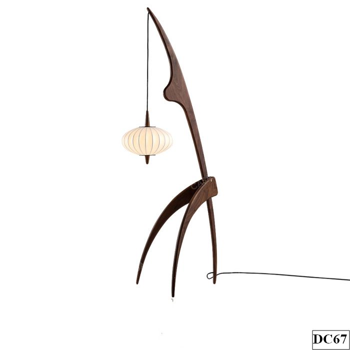 Đèn cây gỗ phòng khách Pate DC67 | 48*43*165cm 5 Đèn cây gỗ phòng khách Pate DC67 | 48*43*165cm - Ảnh 5