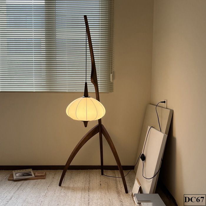 Đèn cây gỗ phòng khách Pate DC67 | 48*43*165cm 3 Đèn cây gỗ phòng khách Pate DC67 | 48*43*165cm - Ảnh 3