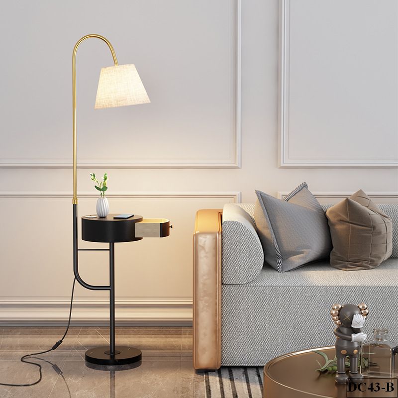 Đèn cây phòng khách có tủ đồ đẹp DC43 | Cao 140-160cm