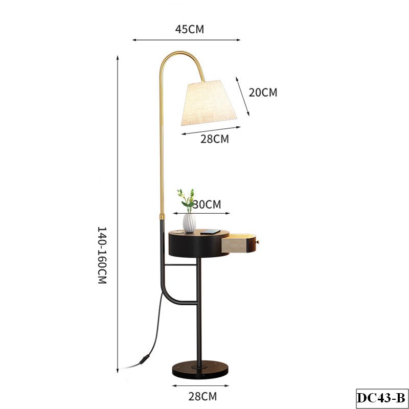 Đèn cây phòng khách có tủ đồ đẹp DC43 | Cao 140-160cm 5 Đèn cây phòng khách có tủ đồ đẹp DC43 | Cao 140-160cm - Ảnh 5