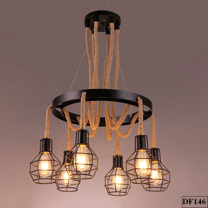 Đèn chùm dây thừng Vitata DF146