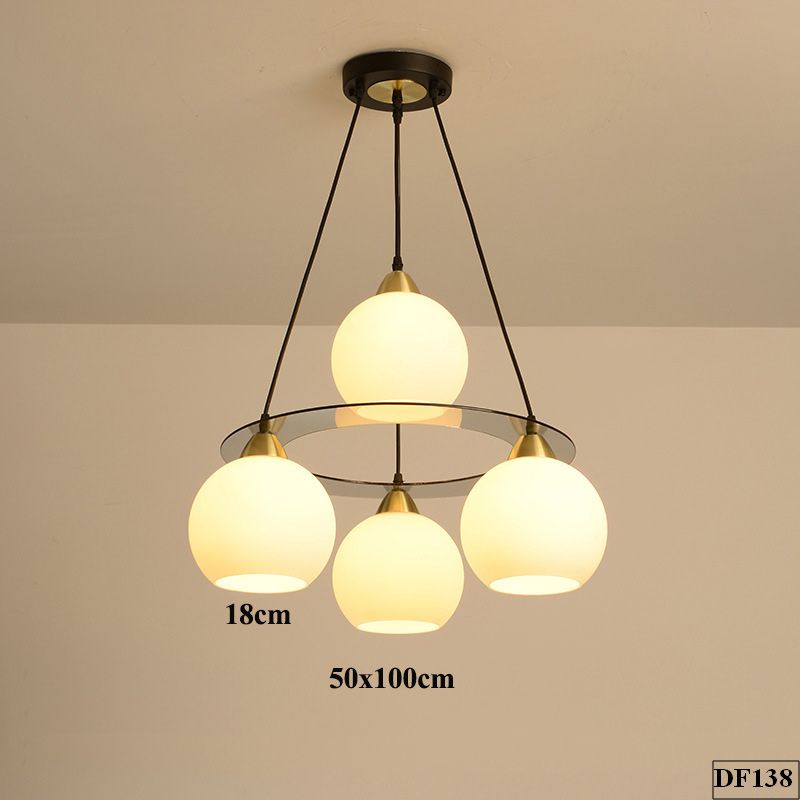 Đèn chùm thả 4 bóng Bizba DF138