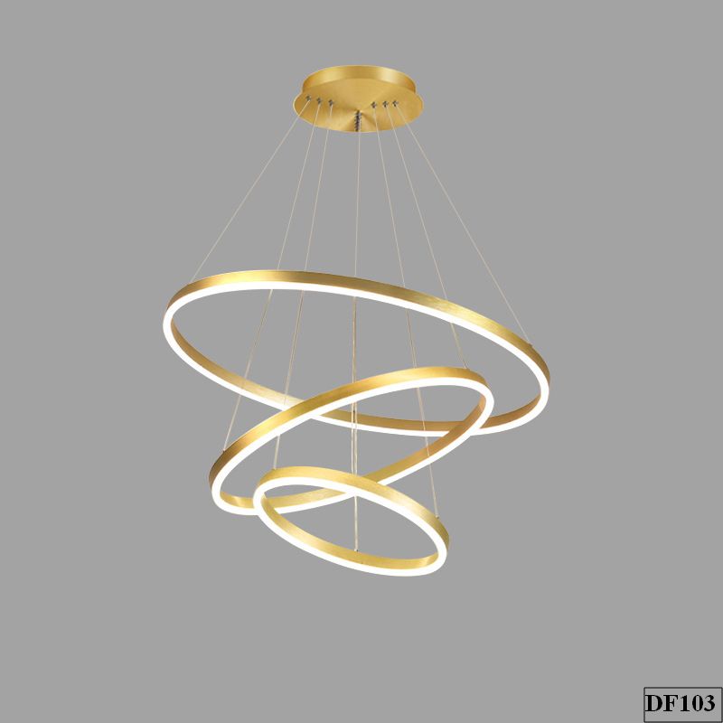 Đèn thả 3 vòng hiện đại Circle DF103