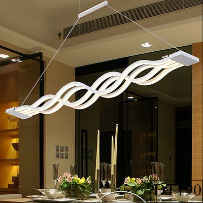 Đèn thả bàn ăn Nami lượn sóng - DT190