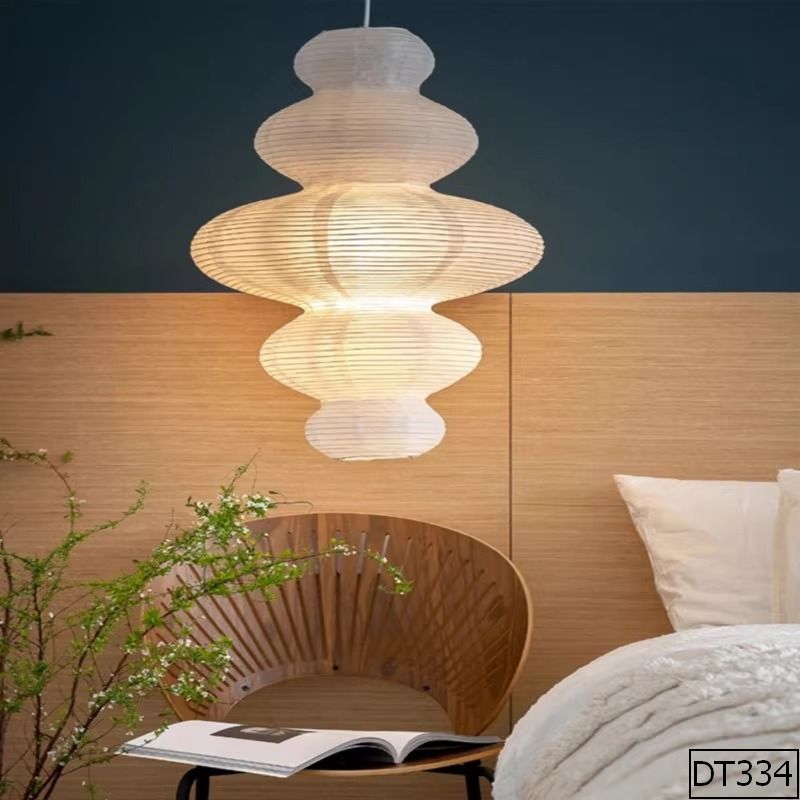 Đèn thả chao vải xoắn ốc Hanata DT334