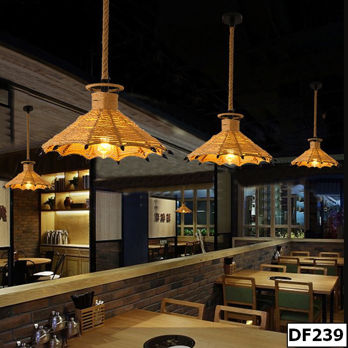 Đèn thả dây thừng Mikazu DF239