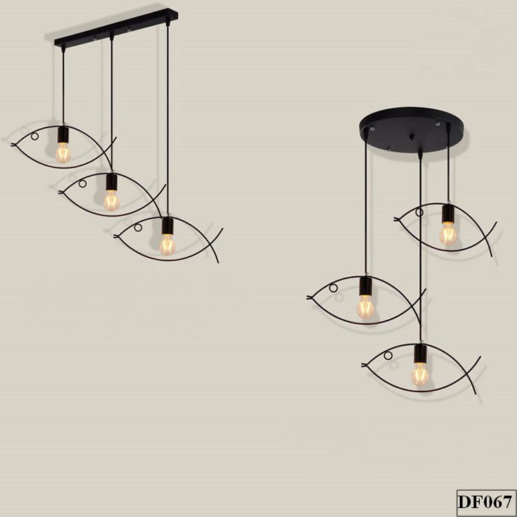 Đèn thả hình con cá Fizlight DF067