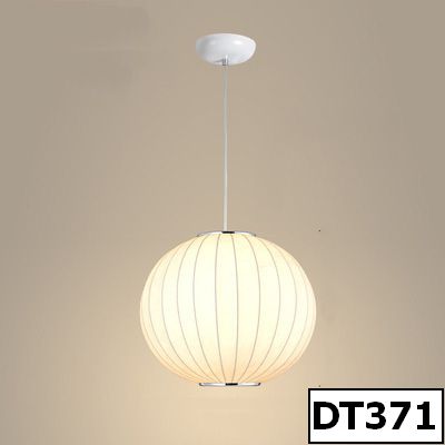 Đèn thả lồng vải hình tròn DT371