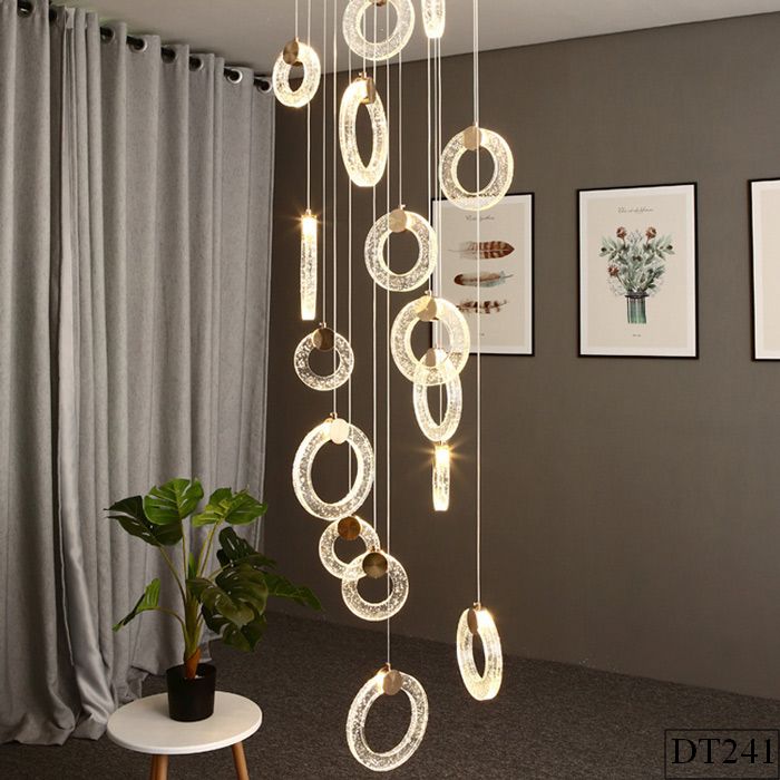 Đèn thả thông tầng hình vòng tròn Cocota DT241