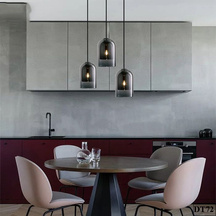 Đèn thả thủy tinh Pizh DT72