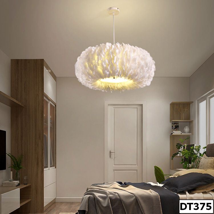 Đèn thả trần lông vũ Feather DT375
