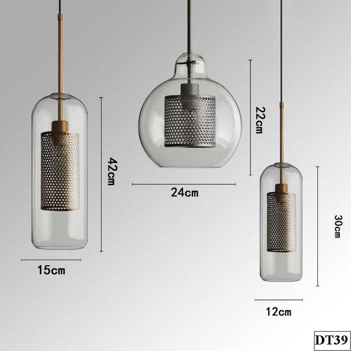 Đèn thả trang trí Omega - DT39