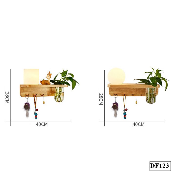 Đèn treo tường bằng gỗ Widi DF123