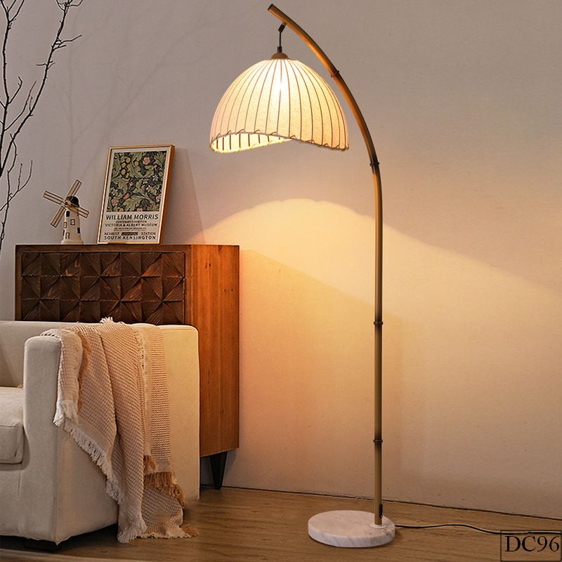 Đèn cây chao vải tối giản Vataca DC96