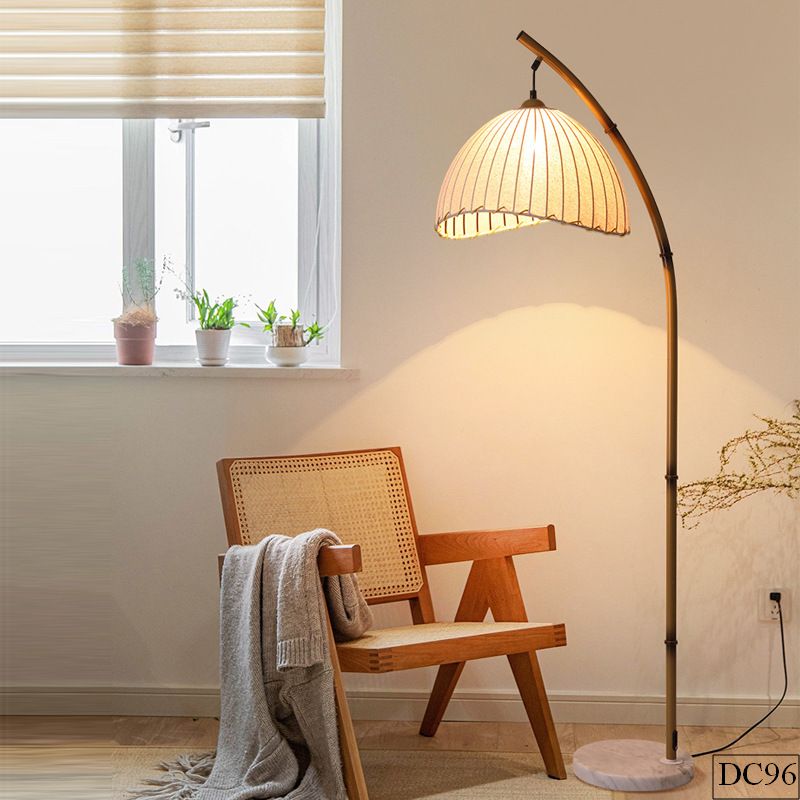 Alternative view of Đèn cây chao vải tối giản Vataca DC96 | 160*30cm