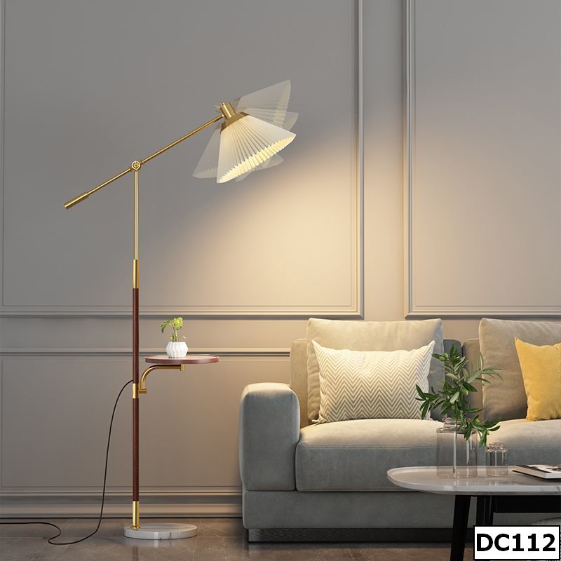 Alternative view of Đèn cây đọc sách có kệ để bàn Mira Stand DC112 | Cao 164cm