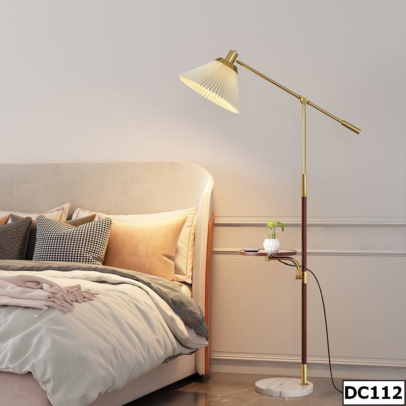 Đèn cây đọc sách có kệ để bàn Mira Stand DC112 | Cao 164cm 5 Đèn cây đọc sách có kệ để bàn Mira Stand DC112 | Cao 164cm - Ảnh 5