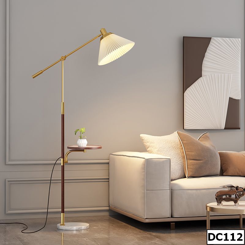 Đèn cây đọc sách có kệ để bàn Mira Stand DC112