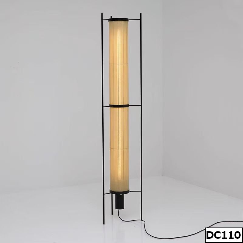 Đèn cây đứng trang trí khung sắt chao vải Xiaoli DC110