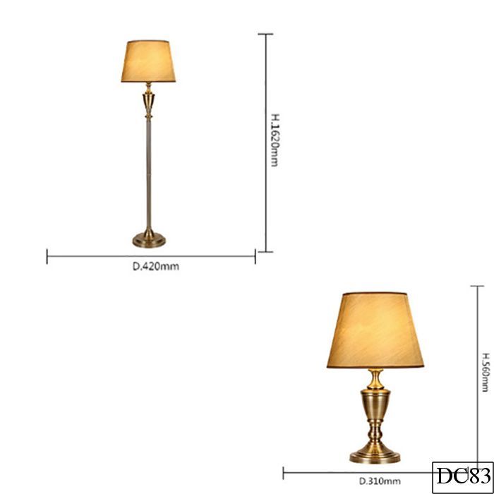 Đèn cây Mỹ Bắc Âu Parmes DC83 | 42*162 cm 5 Đèn cây Mỹ Bắc Âu Parmes DC83 | 42*162 cm - Ảnh 5